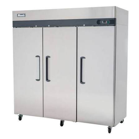 Commercial Reach-in Refrigerator Repair technician repairing a commercial refrigeration unit 0552487802